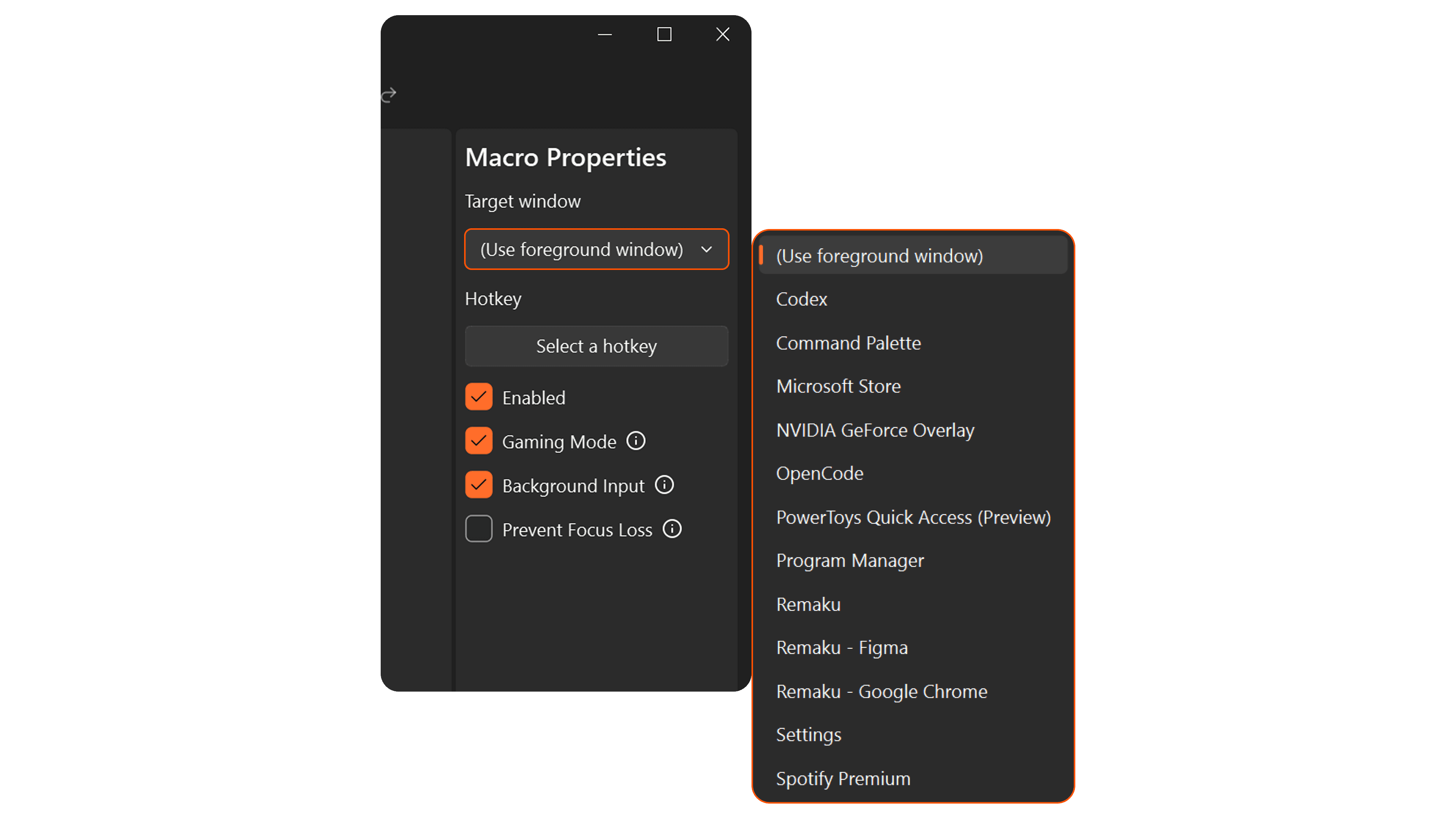 Remaku Window Management